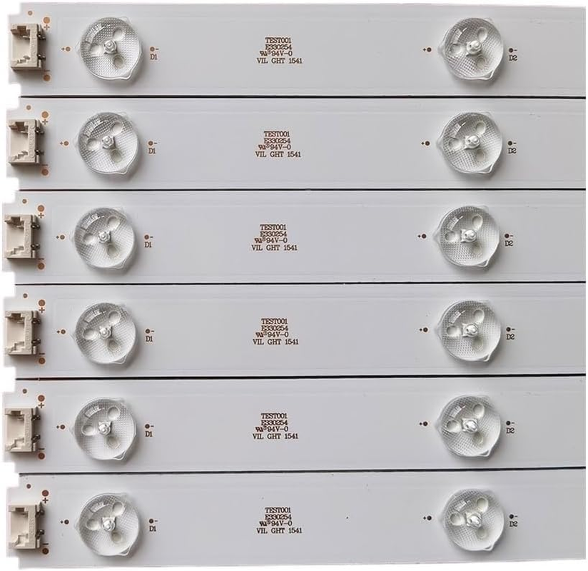 12 PCS 3V LED Strip IC-B-HWCR49D640R 49LENZA6627 49VLE6565BL 49VLE6523BL Fit for Samsung 2015ARC490 LM41-00177A 00176A image number 1