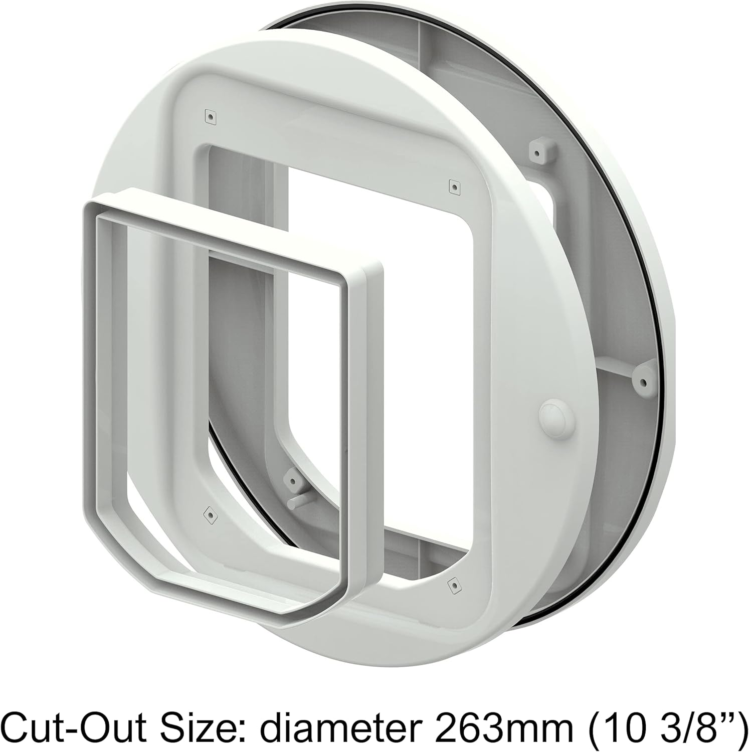 Pet Mate Cat Flap Adapter Kit for Walls and Glass Panels image number 1