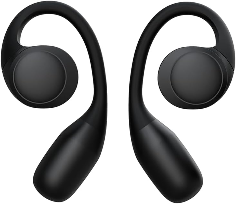 SPC Boost Pro - Wireless Open-Ear Bluetooth Headphones with ENC | 30 Hours Battery Life | Google Fast Pair | Dual Connection | IPX4 | Touch Control and Voice Assistant - Black image number 1