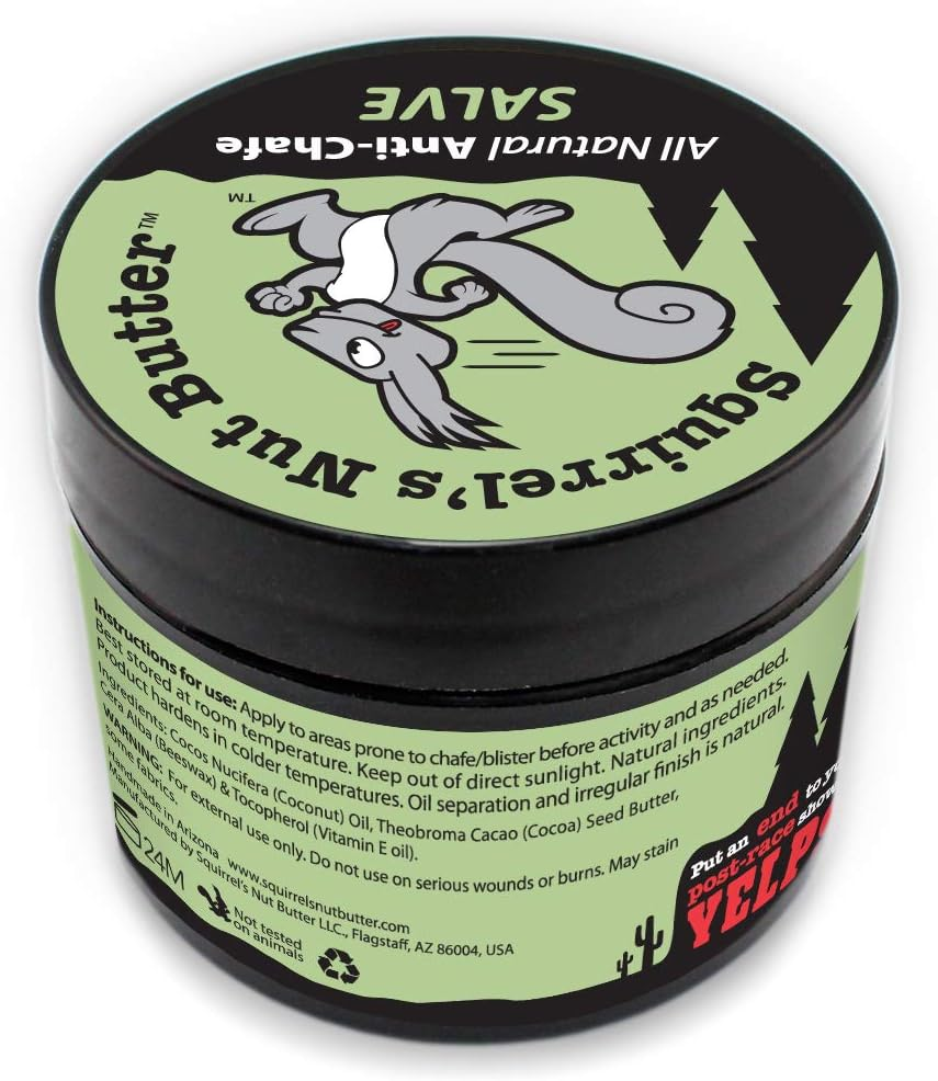 Squirrel'S Nut Butter All Natural anti Chafe Salve, Tub (60Ml) image number 5