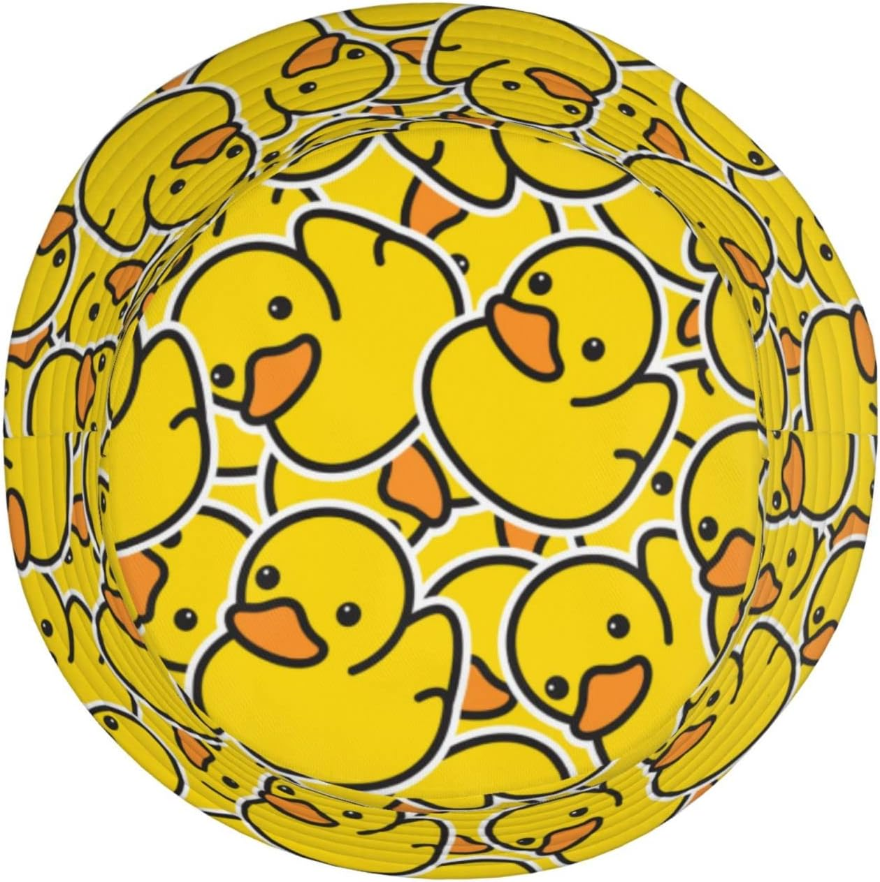 Crispy Fried Chicken Bucket Hat Fashion Sun Cap Packable Outdoor Fisherman Hat for Women and Men Teens Beach Caps Fishing Cap - Bright And Toxic Acidic Skulls image number 3