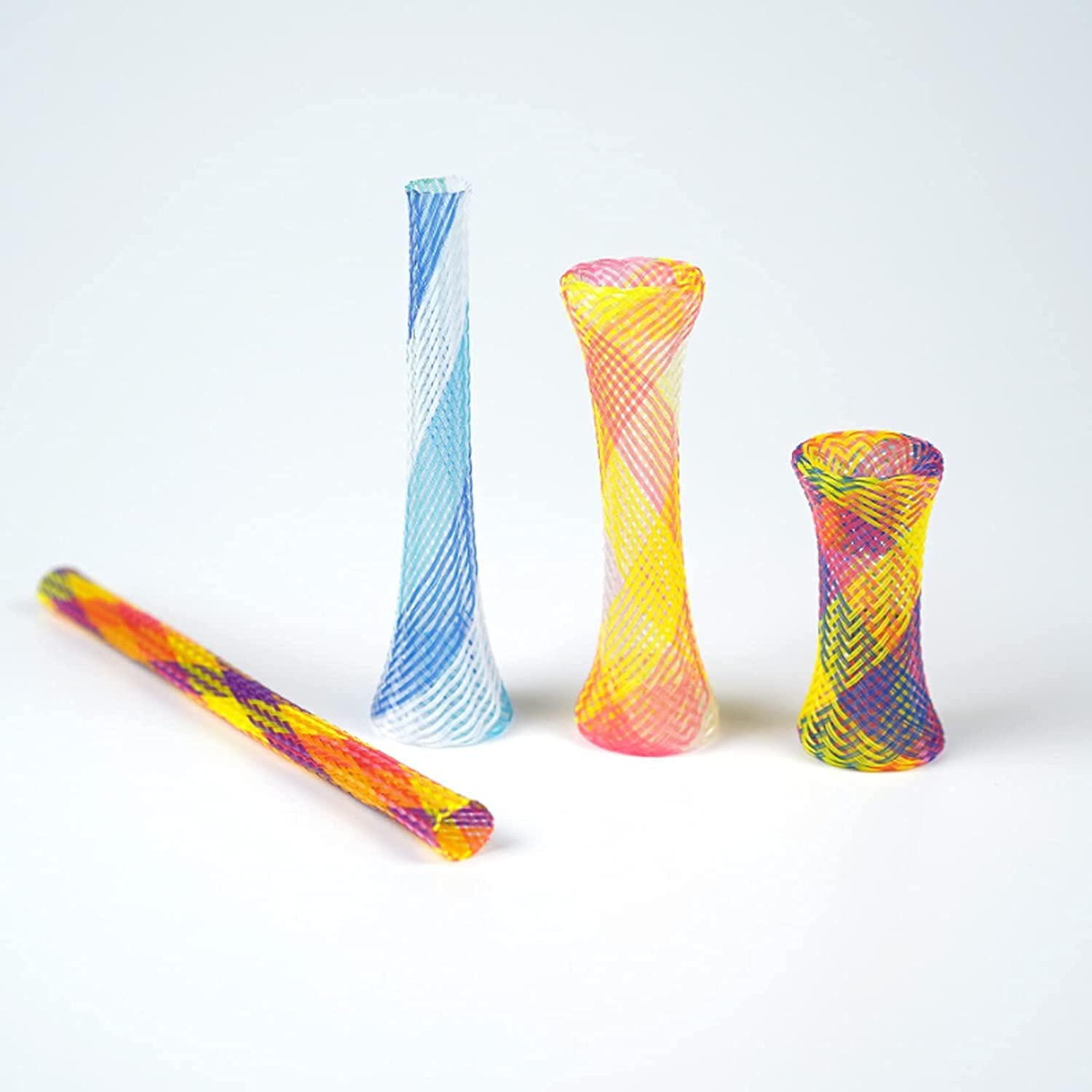 ISMARTEN 48 Pack Cat Tube Spring Toy, Interactive Cat Toy for Indoor Cats, Colorful Cat Plastic Coil for Kittens to Swat, Bite, Hunt (Random Color) image number 3