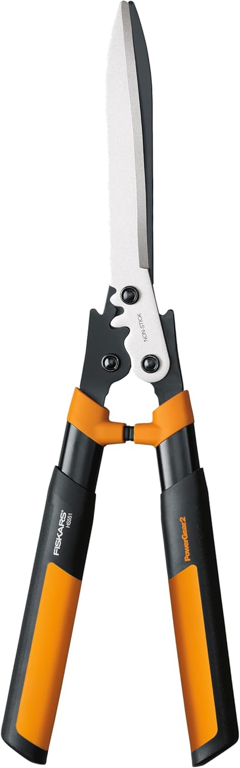 Fiskars Garden 392861-1002 Powergear2 Hedge Shears, 23", Black/Orange image number 4