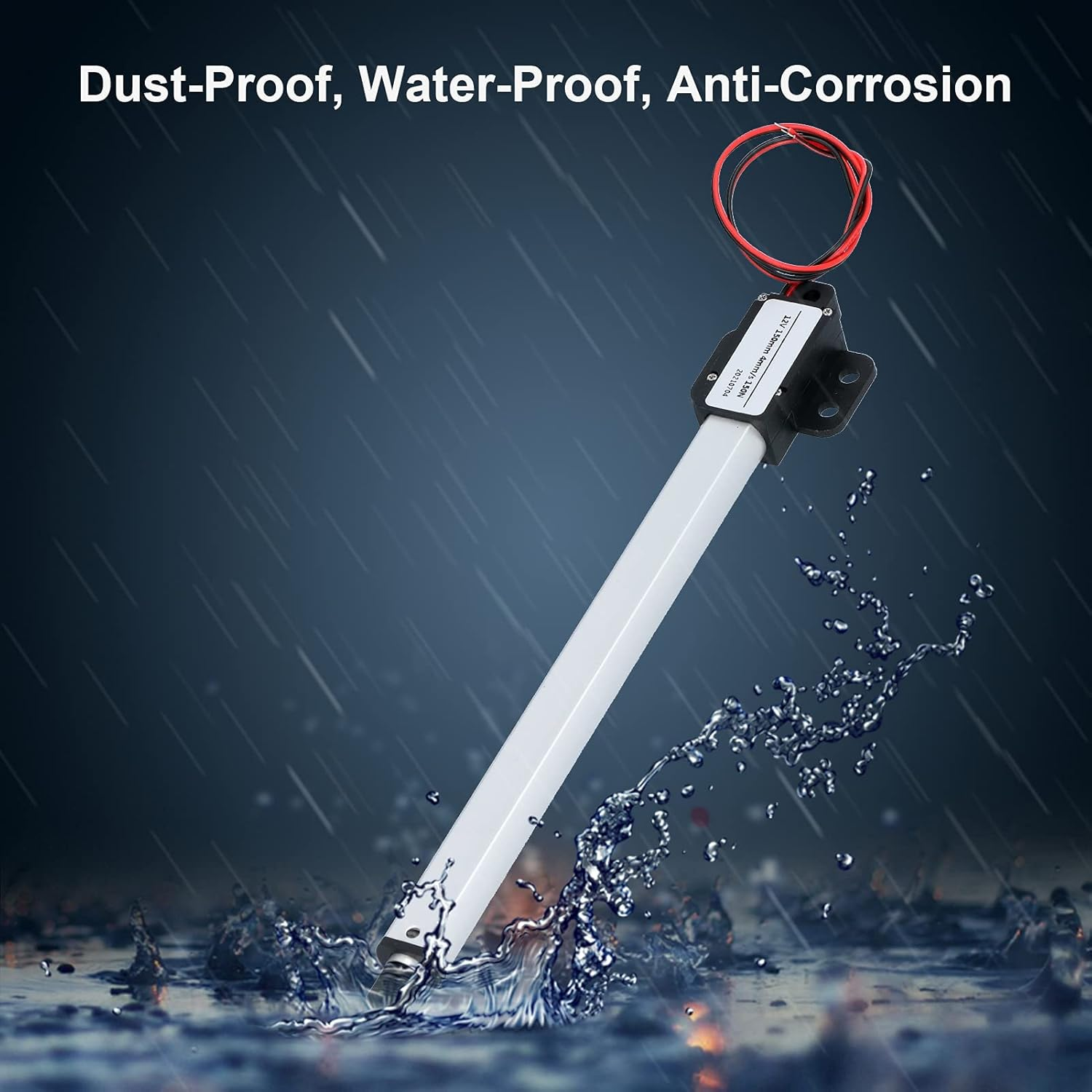 Mini Linear Actuator, 12V 150Mm Stroke High Speed Electric Micro Linear Actuator, Built in Limit Switches Low Noise Short Circuit Mini Electric Linear Actuator for Robot (Stroke 150Mm-8Mm/S-70N) image number 3