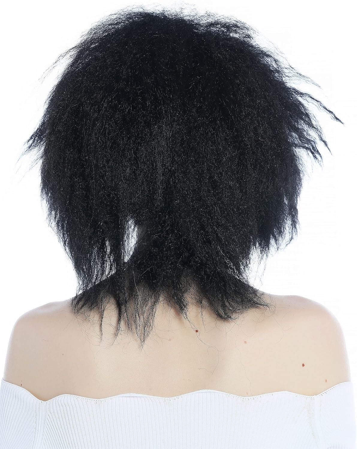 WIG ME up - ZM-1020-1B Unisex Wild Voluminous Creped Curls Crepe Curls Black image number 5