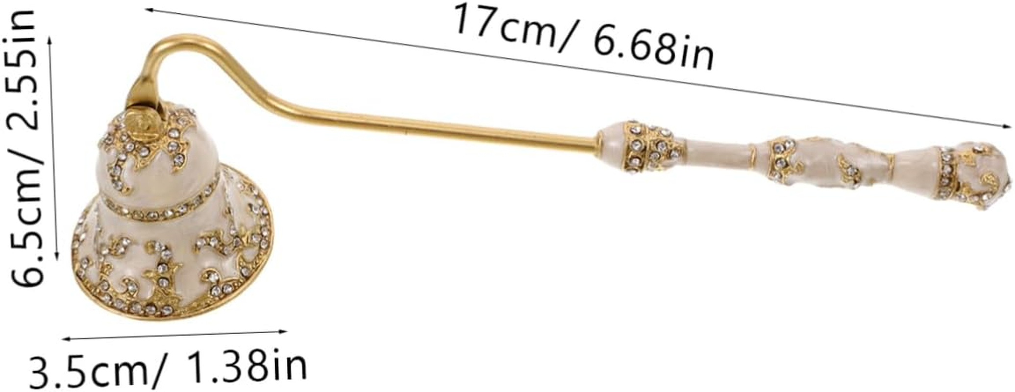 Decorative Tea Light Snuffer Aromatherapy Candle Wick Tool Vintage Candle Care Accessory for Home image number 6