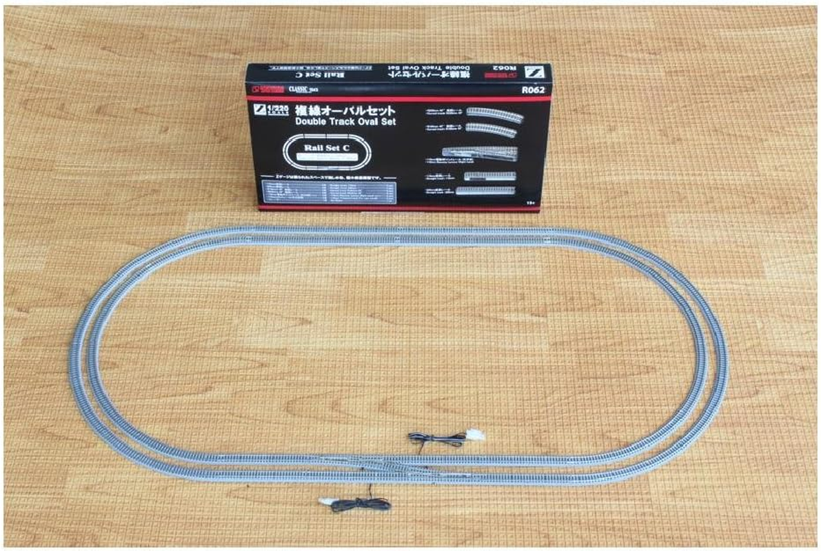 Rokuhan Z Gauge R062 Rail Set C Double Track Oval Set