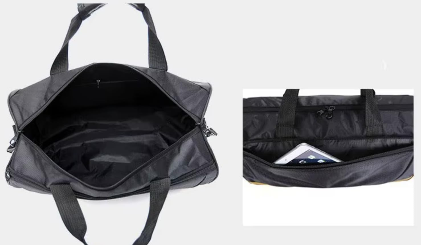 Gym Duffel Bag for Men & Women &ndash; Waterproof Sports Bag with Shoe Compartment &ndash; Lightweight Travel, Fitness, Workout Bag.