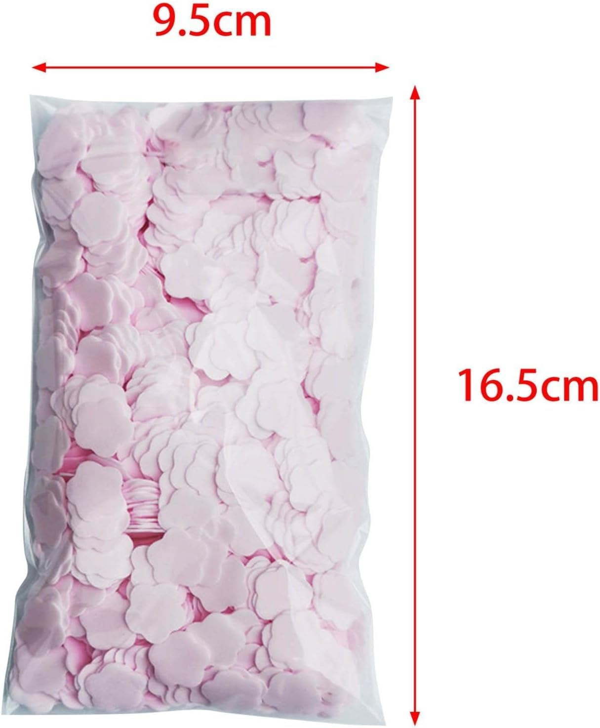 Lahomia 1000Pcs Mini Soap Paper, Hand Washing Soap, Kids Scented Slice Fast Foaming Portable for Outdoor Activities Hiking Indoor Travel, Mixed Pack image number 4