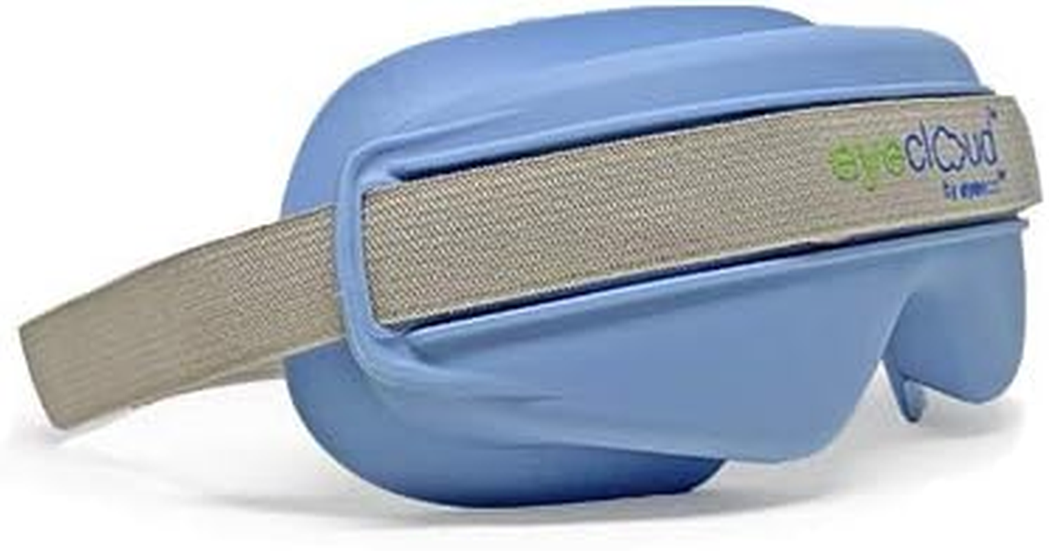 Eye Eco Eyecloud&trade; Home Kit - Natural Eye Compress Kit - Comfortable Cooling & Heating Eye Mask - Moisture Lock Technology for Soothing Comfort - Adjustable Straps (Blue) image number 5