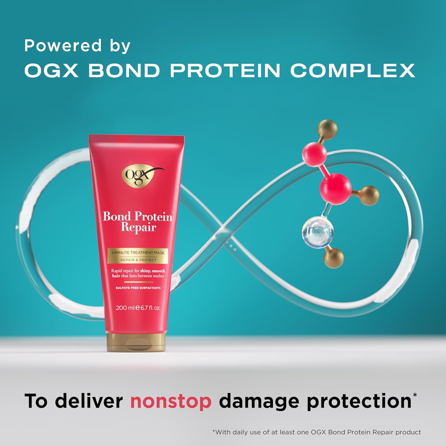 OGX Bond Protein Repair 1-Minute Treatment Mask 200 Ml