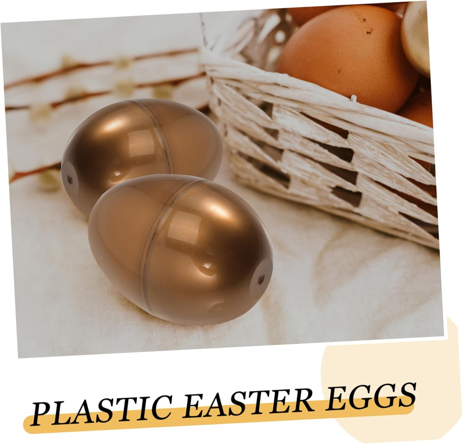 JOINPAYA 10Pcs Easter Eggs Fillable Egg Easter Egg Shell Eggs Decorations Easter Egg Shaped Fillable Easter Egg Candy Boxes Clear Ornaments Bulk Toys Wrapping Plastic