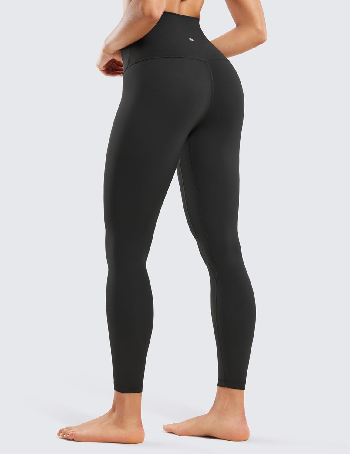 CRZ YOGA Super High Waisted Butterluxe Workout Leggings 25''/ 28'' - over Belly Buttery Soft Full Length Yoga Pants for Women image number 5
