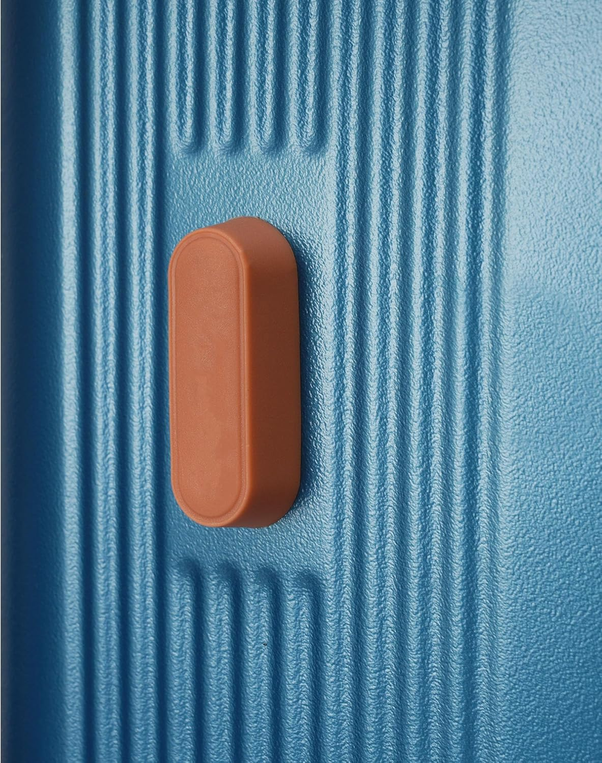 SPOFLYINN 3 Pieces Luggage Sets Travel Suitcase with 8 Spinner Wheels TSA Approved Lock Collision-Protection Angle Travel Rolling Luggage 3 Sizes (20'' 24'' 28''), Blue, One Size, 3 image number 4