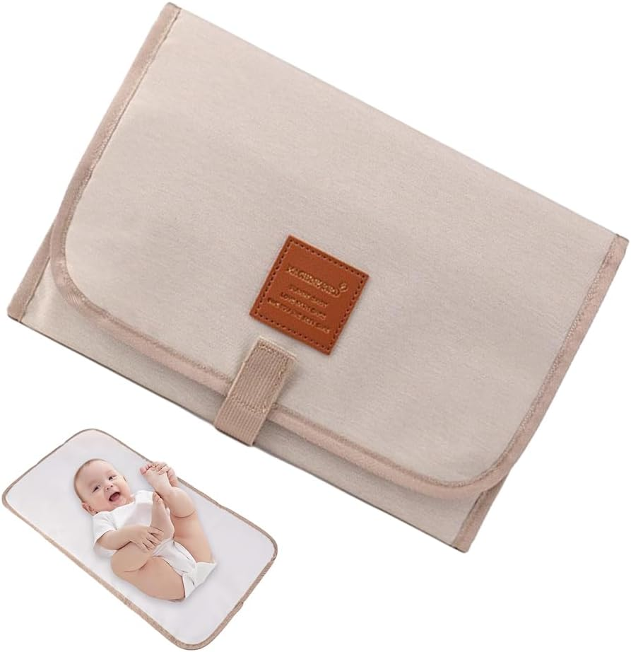 Full Body Portable Changing Pad,Baby Diaper Changing Mat Made Easy to Wipe Changing Pad for Travel or at Home Use, Lightweight and Foldable Mat That Perfectly Fits into Any Diaper Bag (Pink) image number 3
