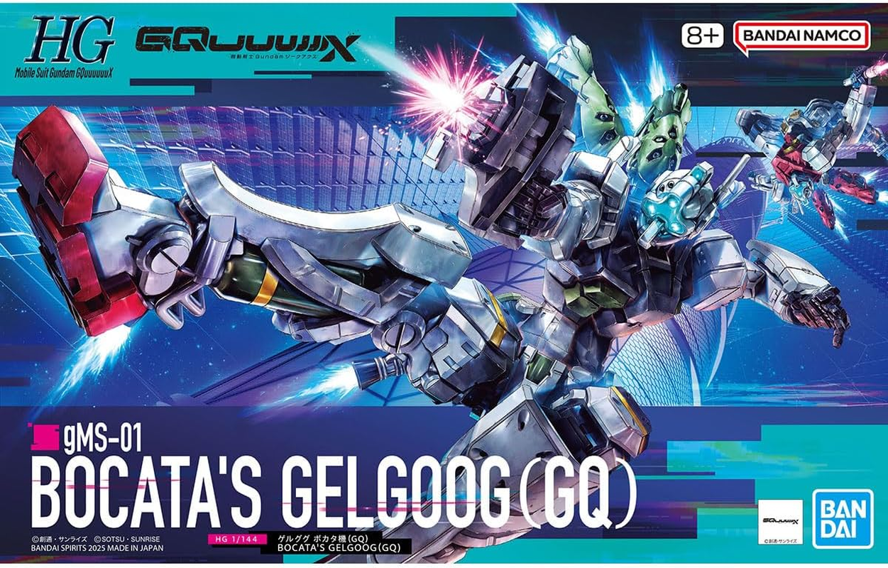 Hobby Kit HG Gundam /144 Bocata'S Gelgoog (GQ) image number 4