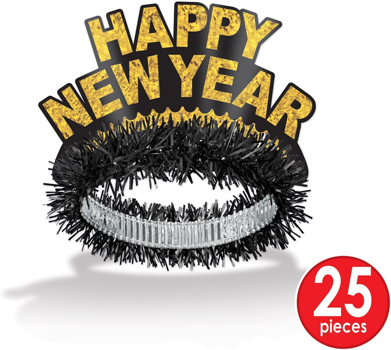 Beistle 88780BKG50 1-Pack Decorative Legacy Party Assortments for 50 People, Gold image number 3