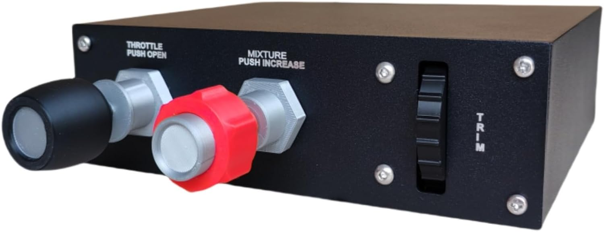 Meza Sim-Throttle Mixture Trim (TMT) Controller for Flight Simulator MSFS2020, X-Plane,Fsx,Prepar3D