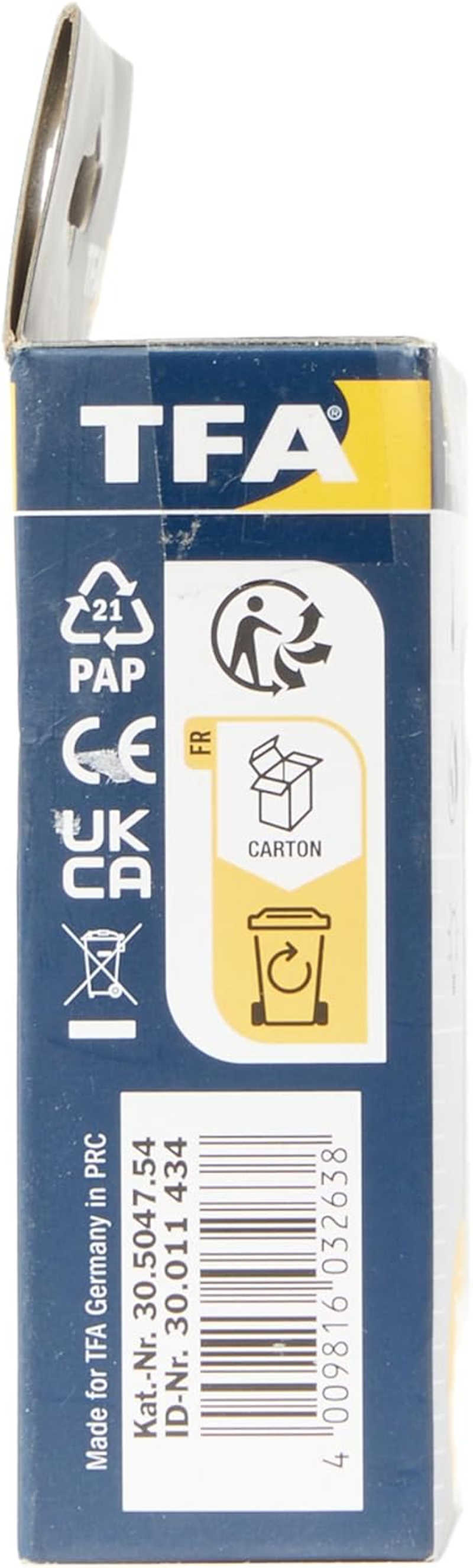 TFA Dostmann Exacto Digital Thermo-Hygrometer, 30.5047.54, Humidity, Temperature, Healthy Living Climate, Especially Accurate with Precision Sensor, L 74 X W 26 (48) X H 90 Mm image number 1