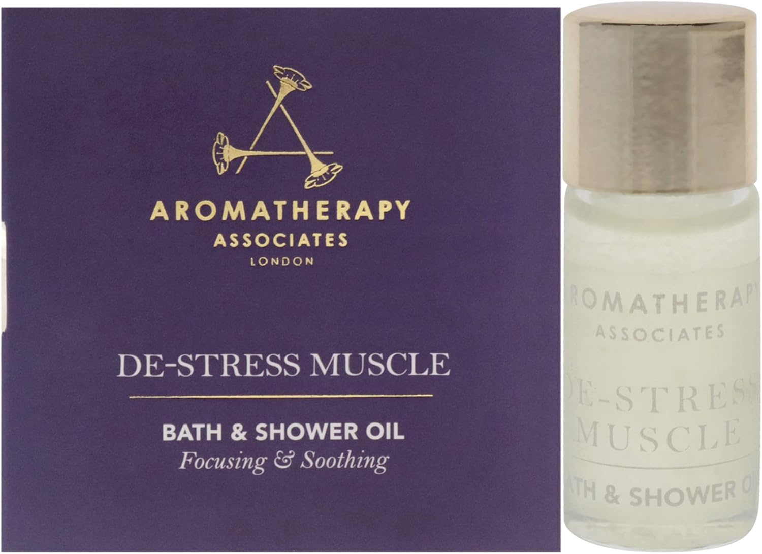 Aromatherapy Associates De-Stress Muscle Bath and Shower Oil by Aromatherapy Associates for Unisex - 3 Ml Shower Oil, 3 Millilitre