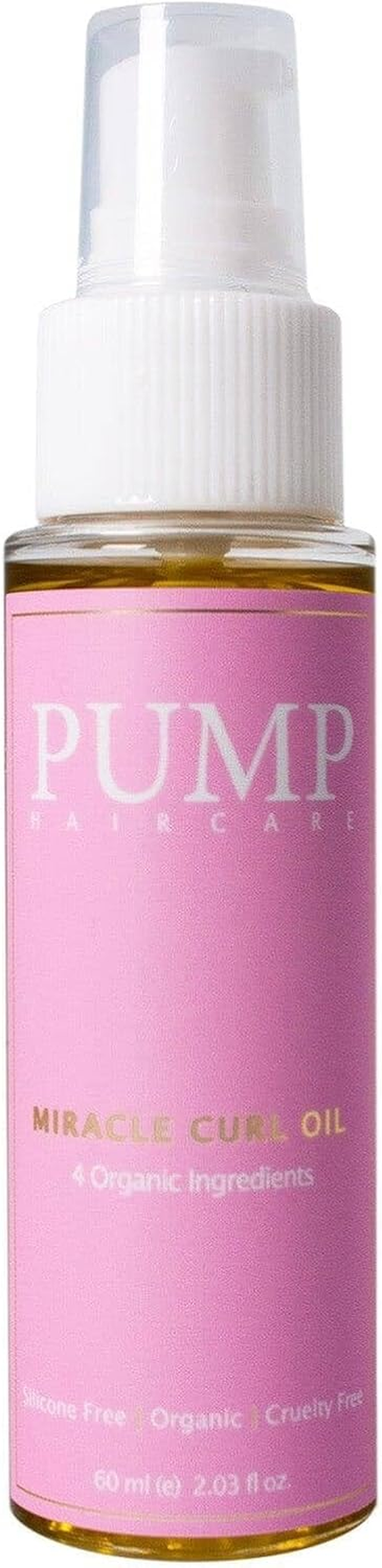 Curly Hair Oil - Pump Haircare image number 1