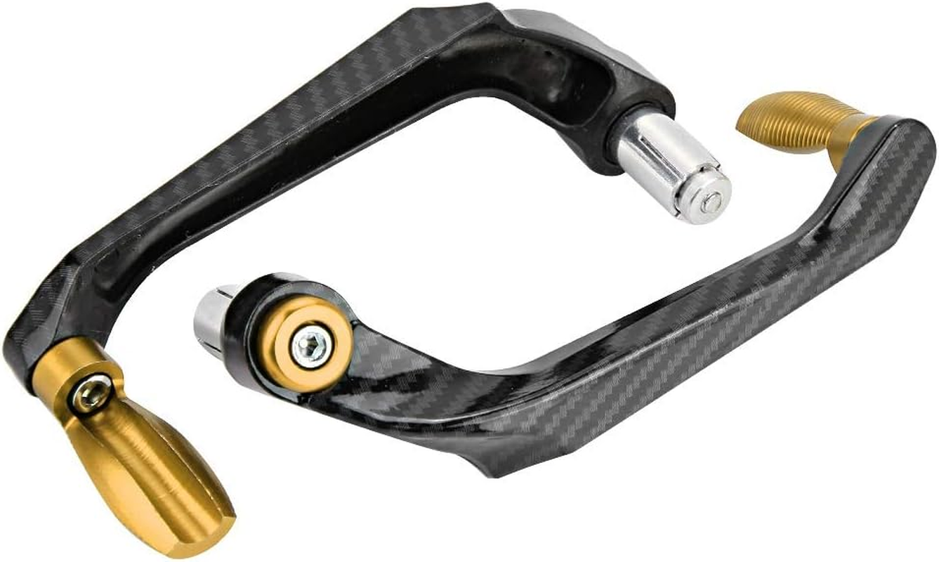 KIMISS Universal 7/8In 22Mm CNC Aluminum Handlebar Brake Clutch Lever Hand Guard Protector for Motorcycle, Motorbike, Scooters, Electric Cars, Mountain Bikes