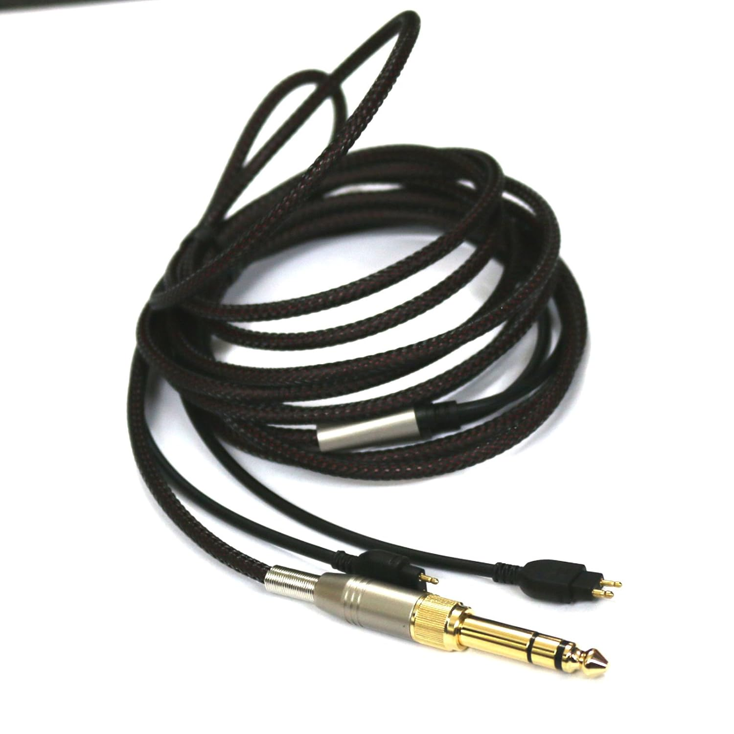 Replacement Audio Upgrade Cable for Sennheiser HD650, HD600, HD580, HD58X, HD660S, Massdrop HD6XX Headphones 1.2Meters/4Feet image number 1