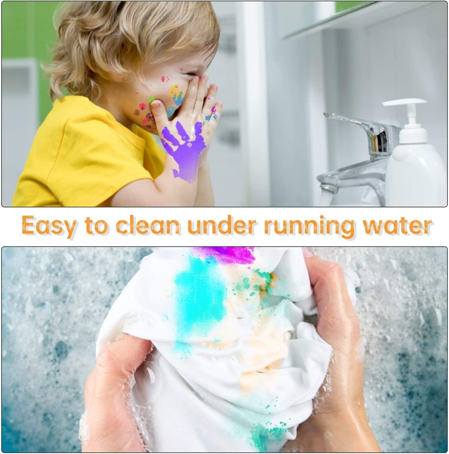 15PCS Craft Ink Pad Stamps Partner Fingerprint Ink Pad by WYLSY DIY Stamp Pad Scrapbooking Ink Pads for Crafts for Stamps Paper Wood Fabric (15 Vibrant Colours) image number 5