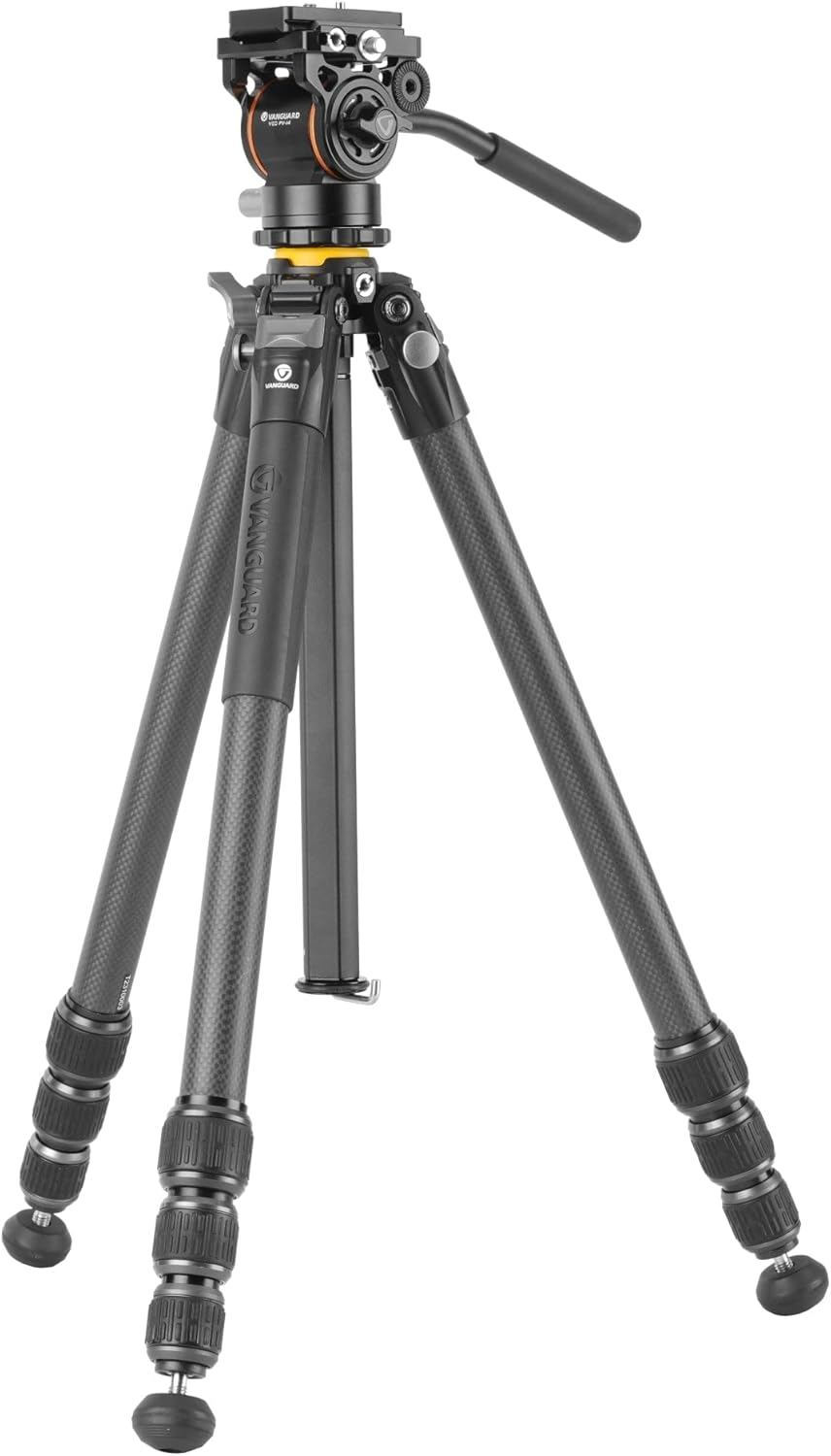 VANGUARD VEO 5 264CV14 - Video Tripod Carbon with VEO PV-14 Video Head - Load Capacity 8 Kg image number 6
