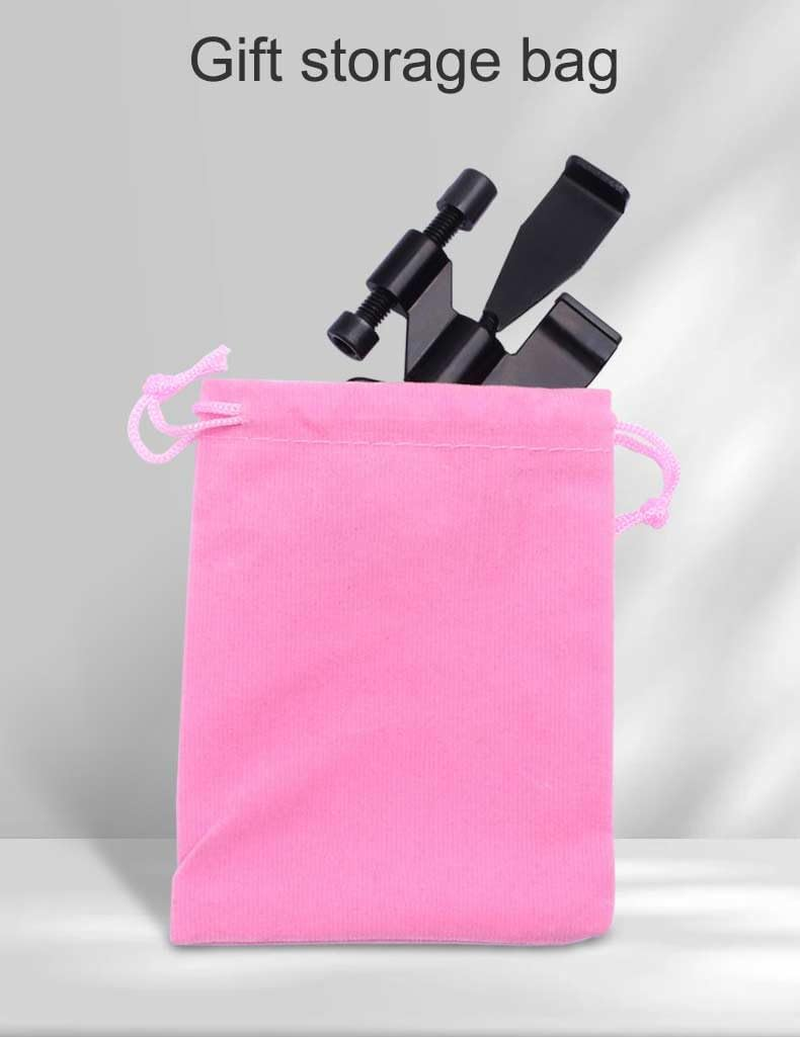 Heavy-Duty Portable Door Lock - Stainless Steel Security Device for Enhanced Safety - Ideal for Home, Travel, Hotels, Apartments - Silicone Protector Caps Included (1, Black) image number 3