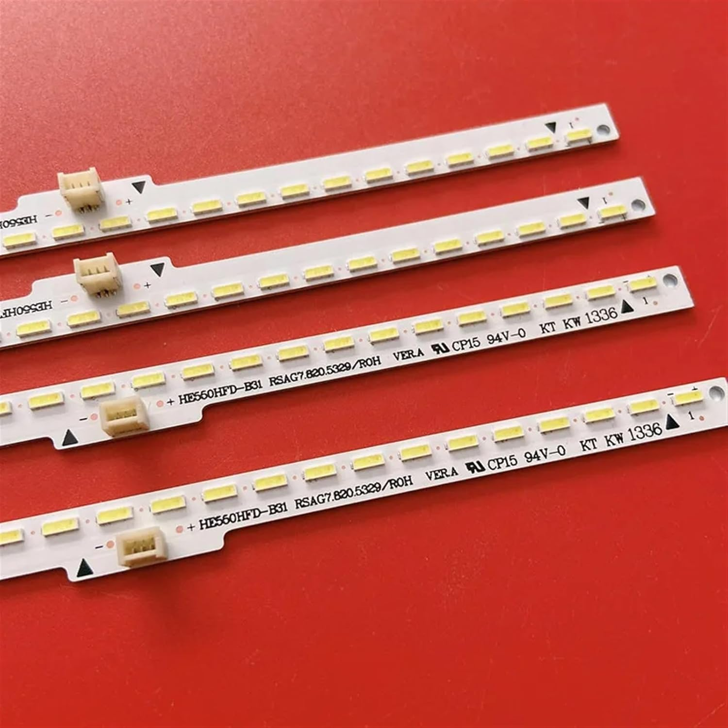 LED Backlight Strip 54LED for TV LED55K600 RSAG7.820.5328 RSAG7.820.5329 HE550HFD-B31 image number 2