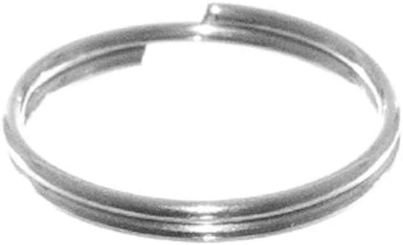 Craft County Split Key Rings &ndash; Jewelry Making and Craft Projects (1 1/2 Inch, 10 Pack)