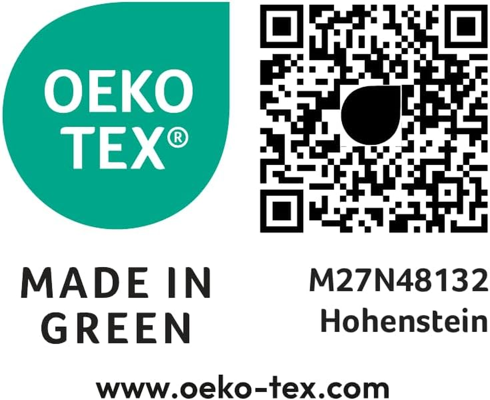 Bierbaum Bed Linen 4135, Jersey Melange Plain, Designed in Germany, Green 30, 155 X 220 and 80 X 80 Cm, Comfort Size - Brown image number 6