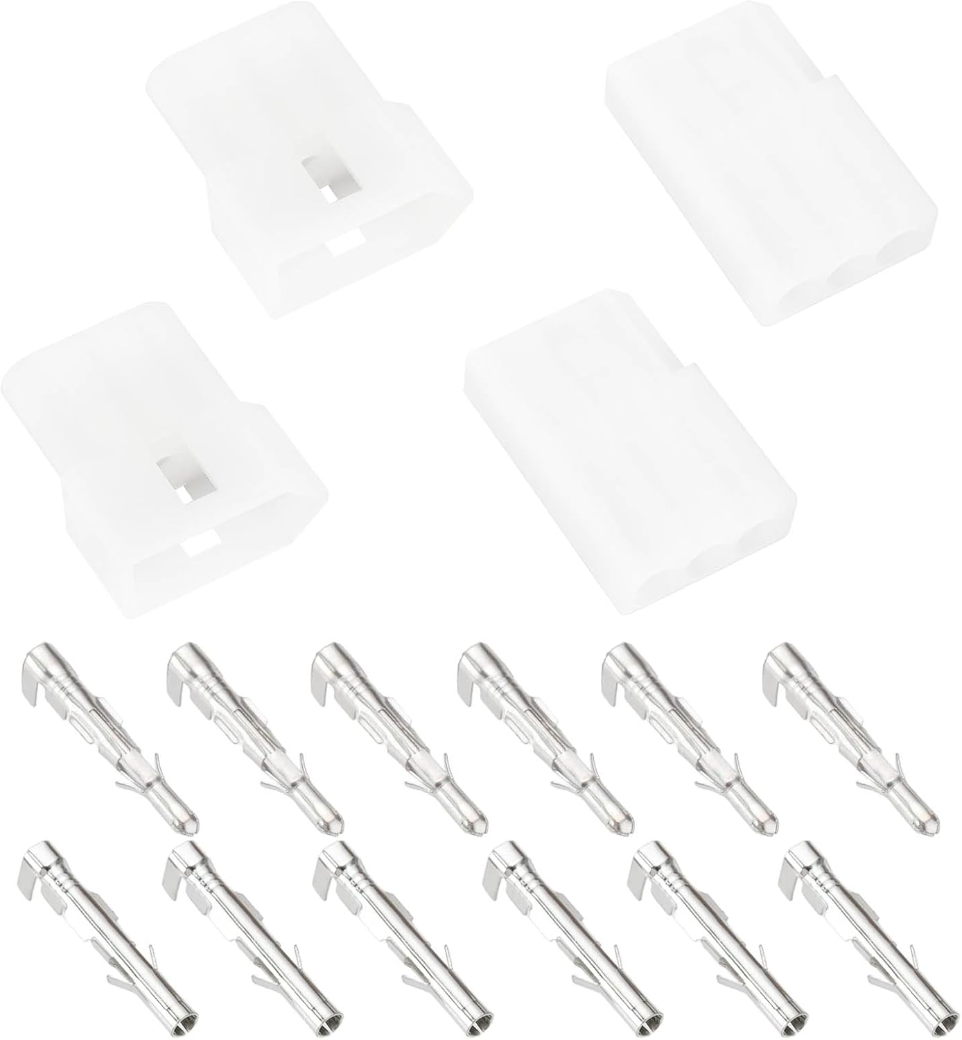 Emagtech 2Set 3-Pin Connector Set Male and Female Suitable for Indicator Switch or Tail Light Compatible with KTM EXC LC4 Compatible with Husaberg image number 6