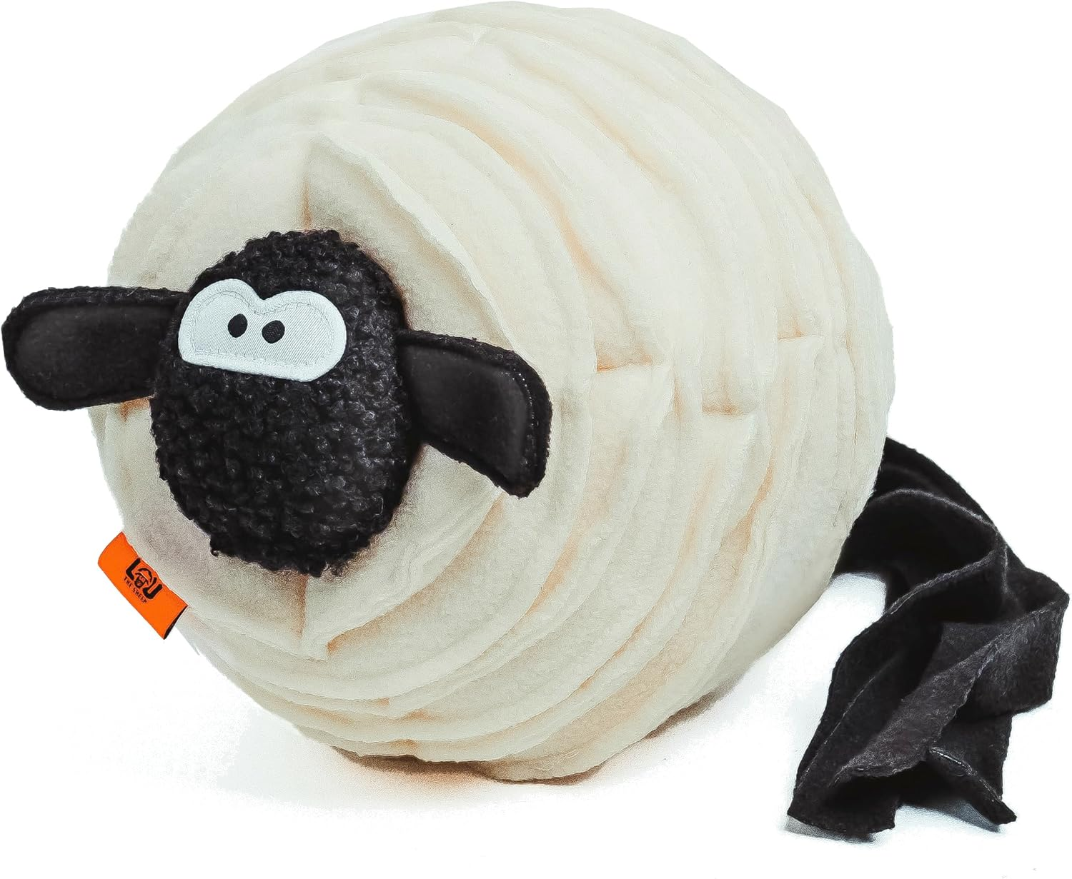 Sniffing Ball for Dogs | Dog Toy Lou the Sheep | Durable Intelligence Toy for Dogs | Sniffing Rug for Dogs in White | Dog Toys and Dog Toy Intelligence 26 X 20 Cm image number 1