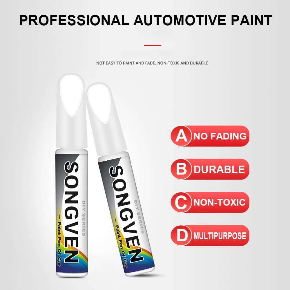 Car Scratch Remover Pen - Grey Touch up Paint Pen for Scratch Repair Kit - Touch-Up Paint (Grey) image number 5