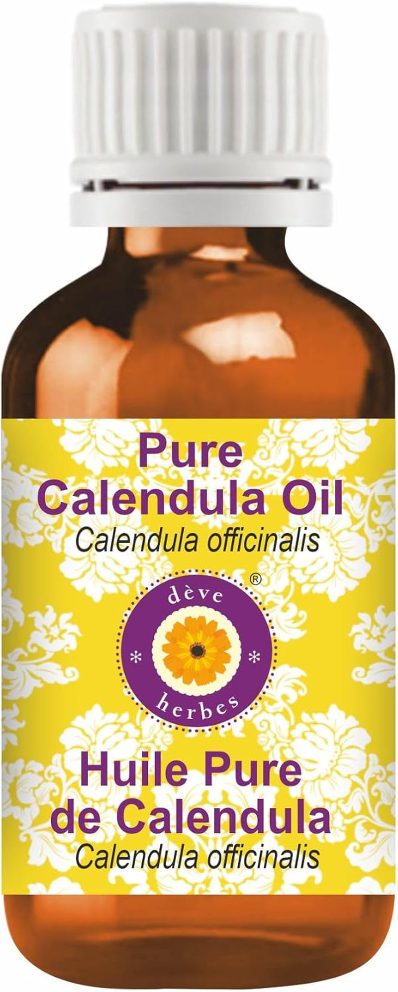 Deve Herbes Pure Calendula Oil (Calendula Officinalis) 15Ml (0.50 Oz) image number 1