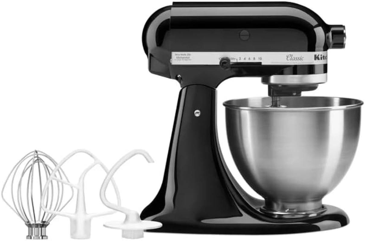 Kitchenaid KSM45 Classic Stand Mixer with Bowl, Onyx Black image number 1