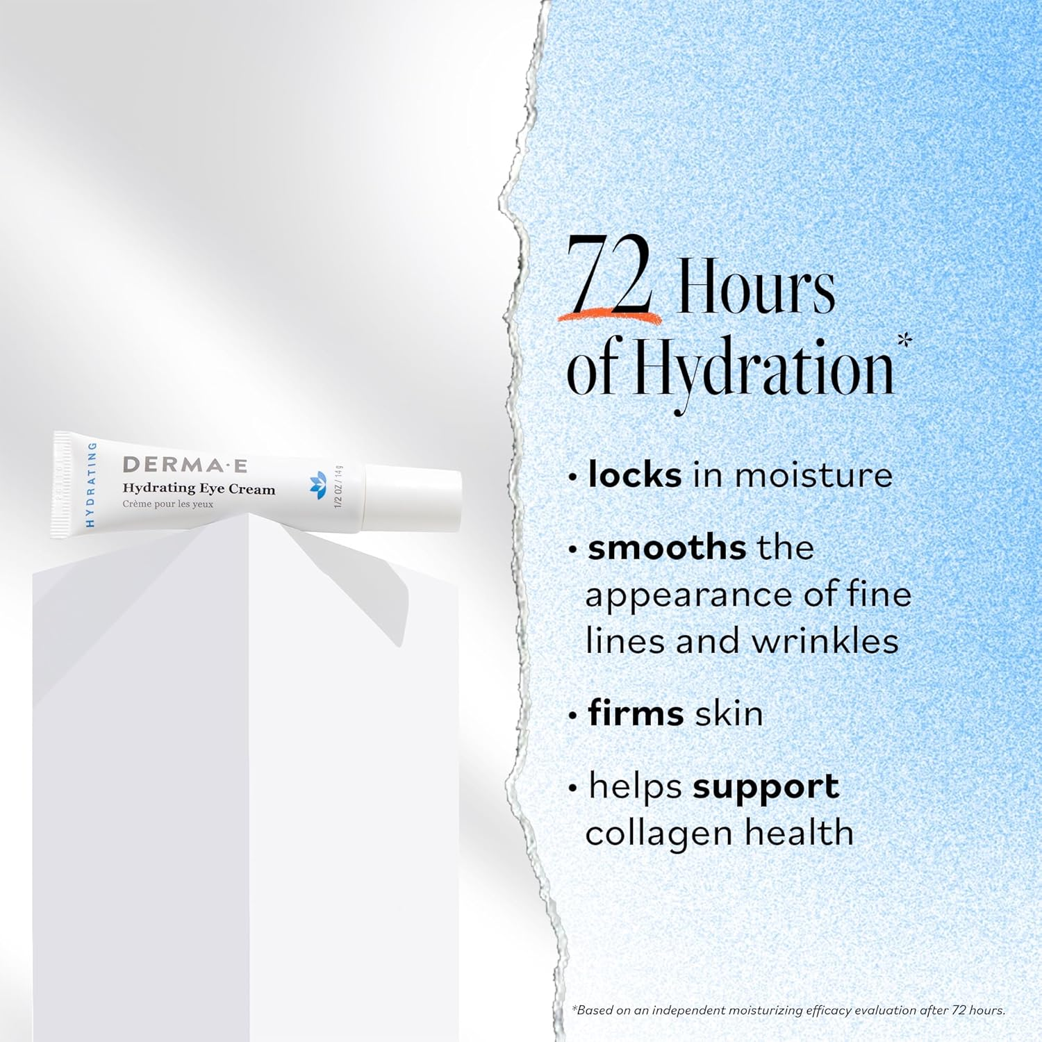 Derma E Hydrating Eye Cream, 14.79 Ml, 14 G (Pack of 1)