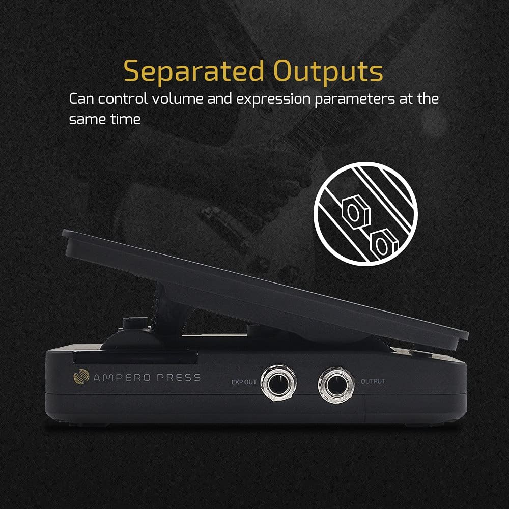 Hotone Volume Expression 2 in 1 Guitar Effects Pedal Passive EXP Ampero Press Guitar Pedal image number 1