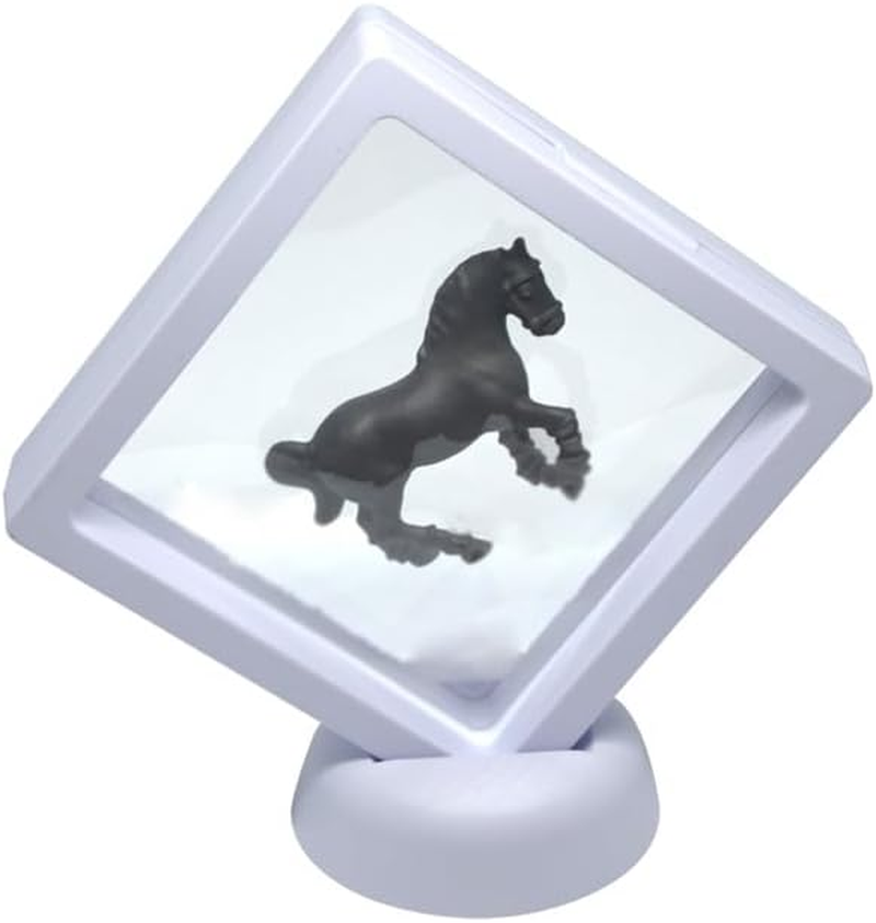 DACUAN 10PCS Coin Display Box , 3D Floating Frame Display Holder with Stands For, AA Medallions, Jewelry image number 1