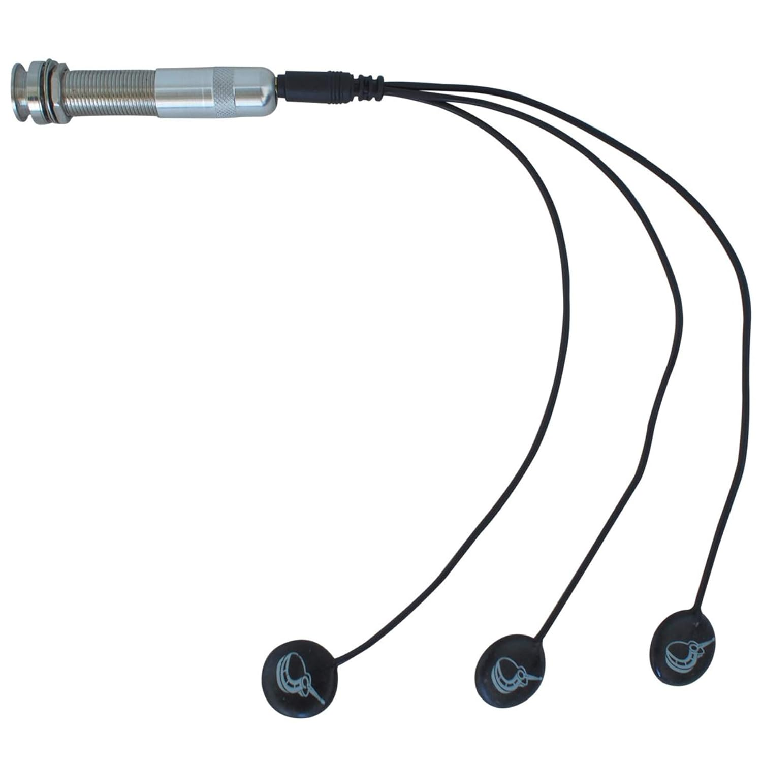 Journey Instruments Passive Piezo Acoustic Pickup &ndash; EP001K Three Balanced German-Made Passive Pickup Elements &ndash; Piezo Pickup for Acoustic Guitars (Ceramic)