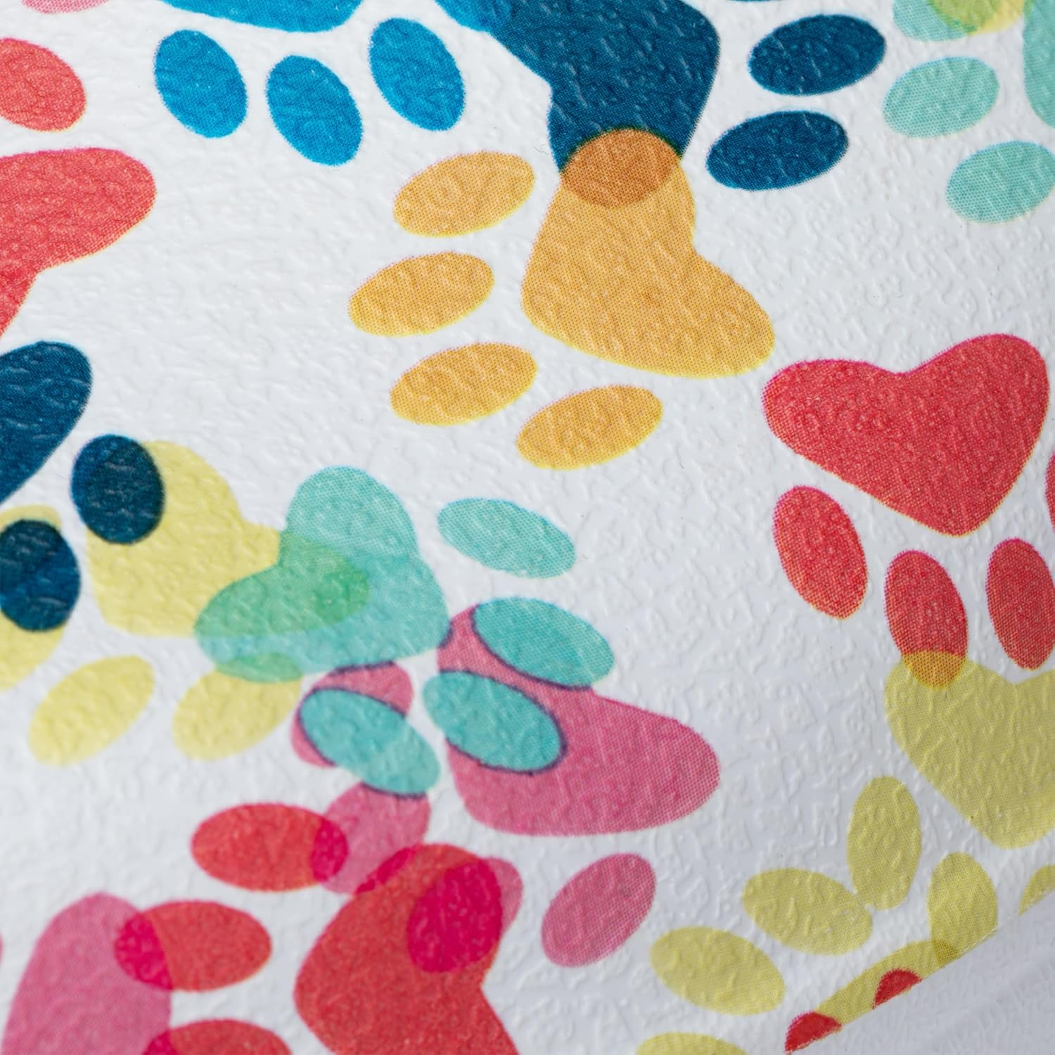 Lightweight Paw Print Garden Clogs Comfortable & Breathable Slip-On Shoes for Gardening