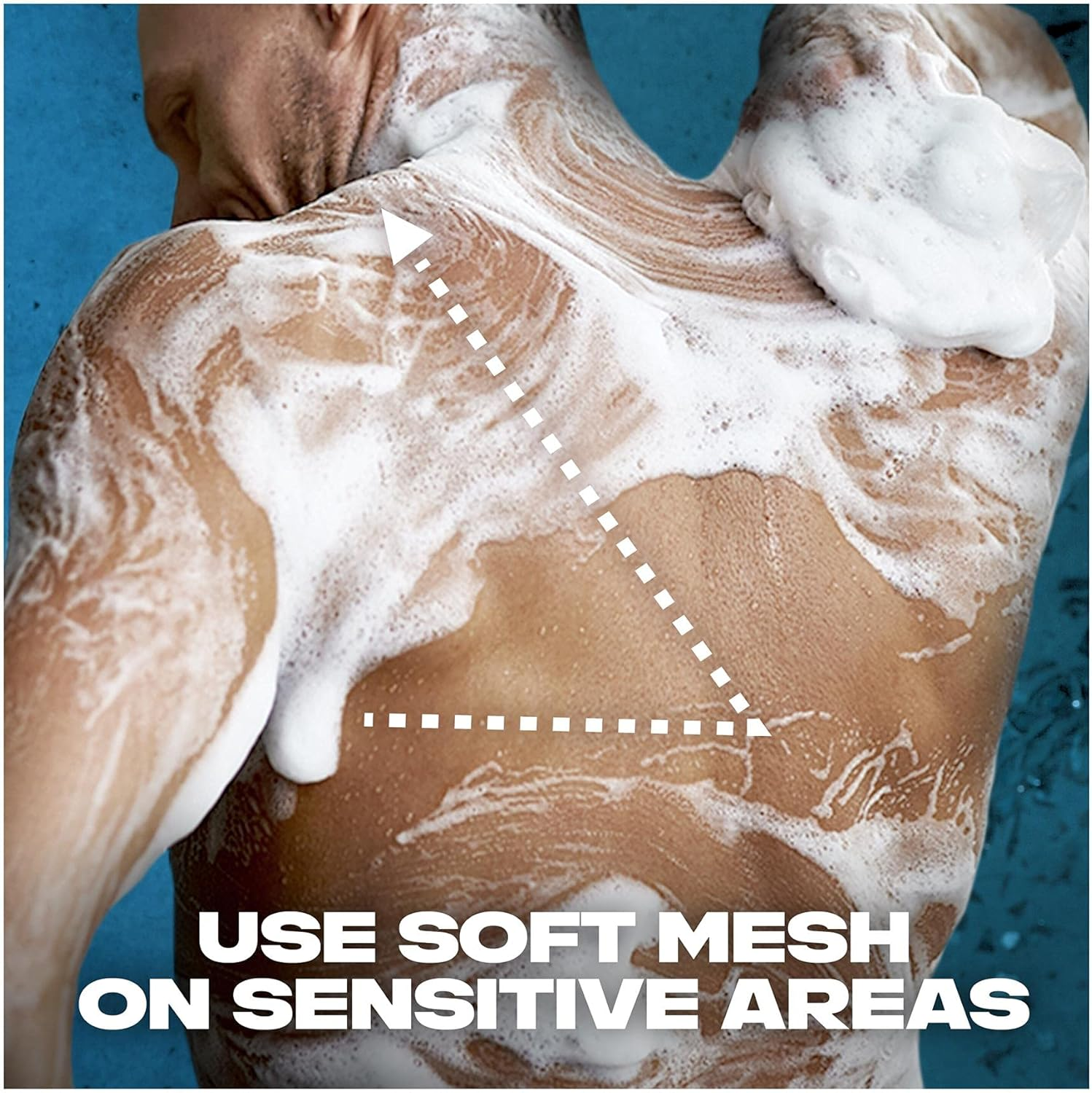 Lynx Manwasher, Shower Sponge, Loofah, 2 Pack image number 2