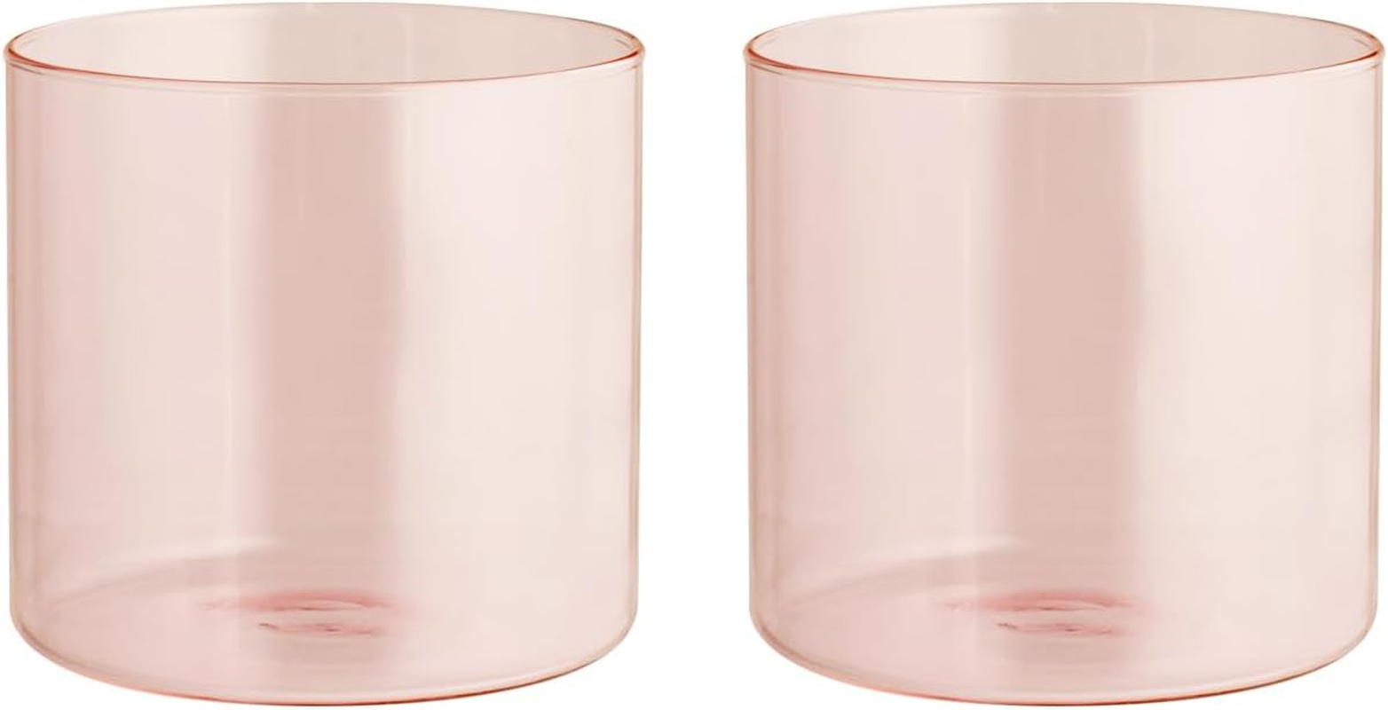 H&H Set 2 Bicchieri Daylight Pink Cl 33