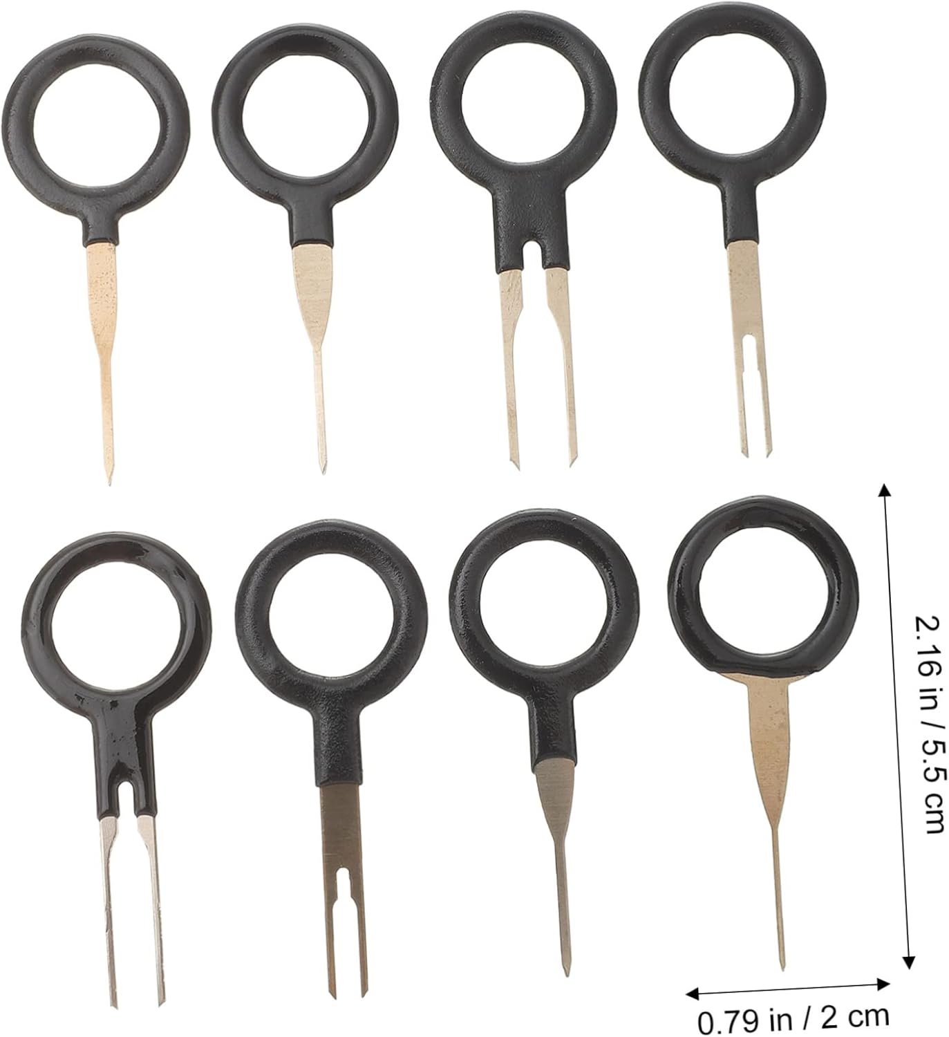 TINEASUR 73Pcs Automotive Terminal Removal Kit Pin Extractor Tool Set for Electrical Wire Harness Connector Repair image number 6