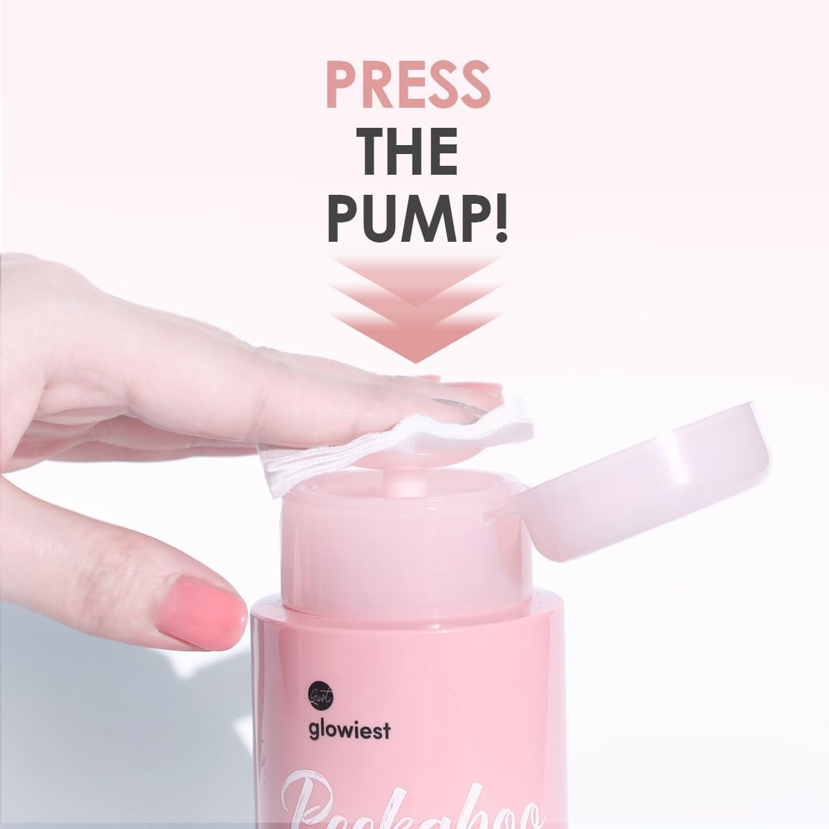 Glowiest AHA PHA Skin Perfecting Peekaboo Toner - K-Beauty Face Toner, Exfoliating Treatment, Blemishes, Niacinamide, Pore Refining, Hydrating L Witch Hazel Toner (Small)