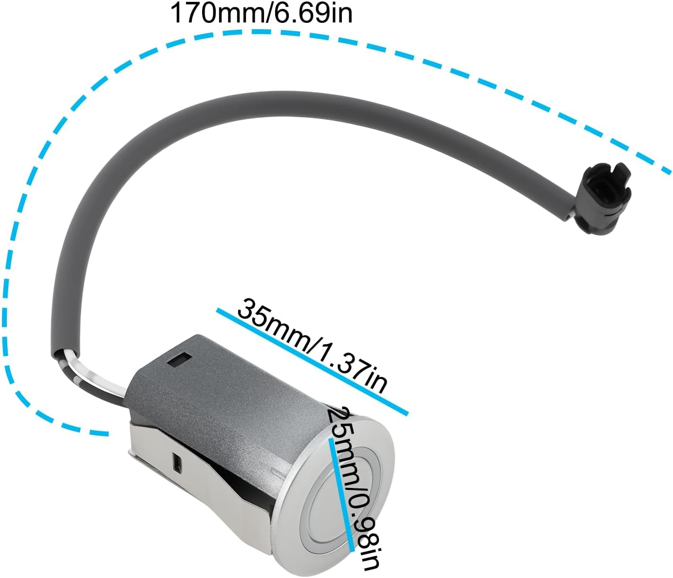 Car Reverse Parking Sensor PZ362-00208 PZ362-00201 Compatible with Toyota Camry ACV40 2006-2011 image number 1