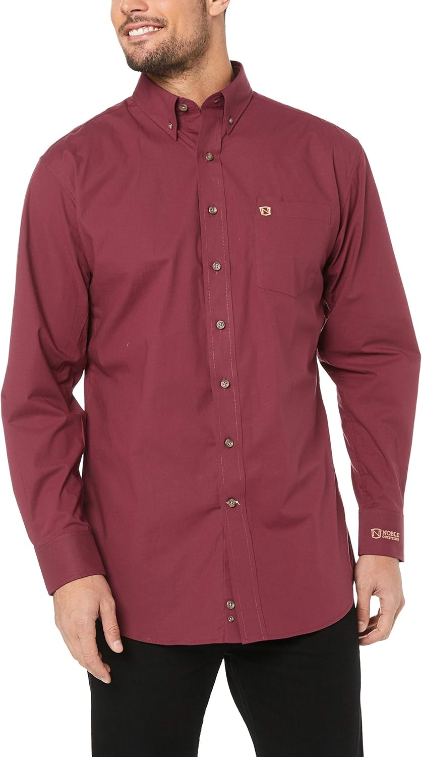 NOBLE OUTFITTERS Mens Generations Fit Long Sleeve Solid image number 2