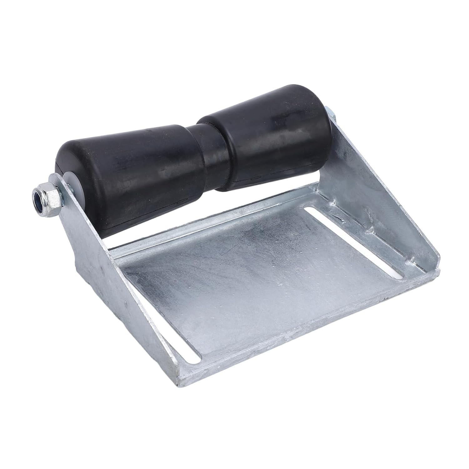 Boat Trailer Rollers with Bracket, Keel Roller Kit, Galvanized Steel Rollers for Boat Trailer with Mounting Bolts, for Loading Launching Boats, 1/2 Inch 5 Inch (8Inch) image number 2